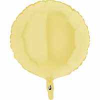 Г Б/РИС КРУГ 18" Пастель Matte Yellow