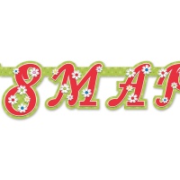 Гирлянда-буквы С ДНЕМ 8 МАРТА 190см/М
