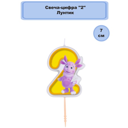 Свеча-цифра 