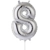 Ф ЦИФРА 8 16" Silver