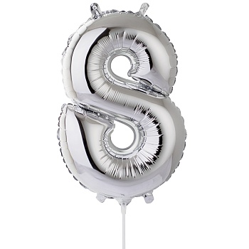 Ф ЦИФРА 8 16" Silver