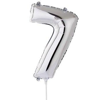 Ф ЦИФРА 7 16" Silver