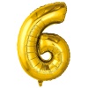 Р ЦИФРА 6 32" Металлик Gold