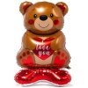 К ФИГУРА AIR Мишка с сердцем ILY