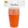 Стакан оранжевый 250мл 6шт/G