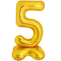 К ЦИФРА 5 50" Gold на подставке