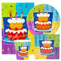 Набор №8 Торт Birthday (сервировка/акс)G