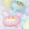 Б ФИГУРА HELLO BABY Спич бабл розовая