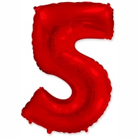Ф ЦИФРА 5 40" Red