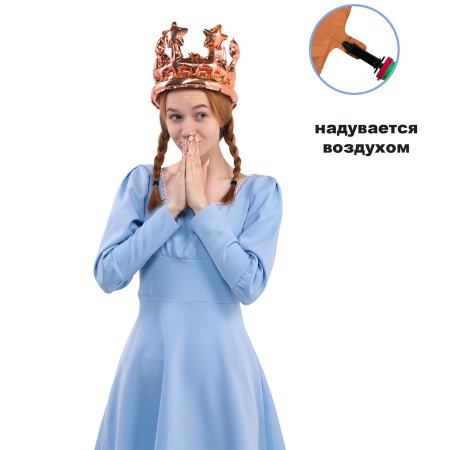К ФИГУРА AIR Корона розовое золото