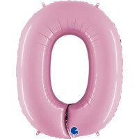 Г ЦИФРА 0 40" Пастель Pink