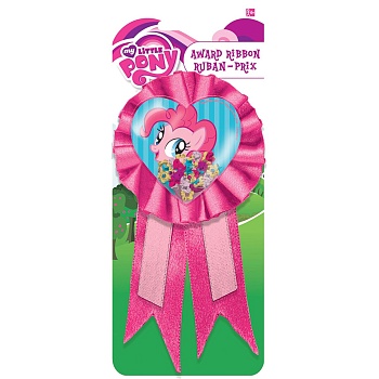 Значок My Little Pony с розовой лентой/A