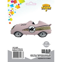 К ФИГУРА Машина Кабриолет розовый