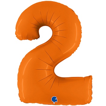 Г ЦИФРА 2 40" Пастель Orange