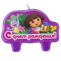 Свеча д/торта С ДР Даша-путешественницаV