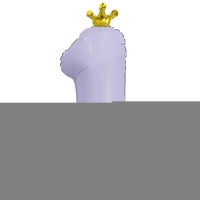 Р ЦИФРА 1 32" С короной Lavender