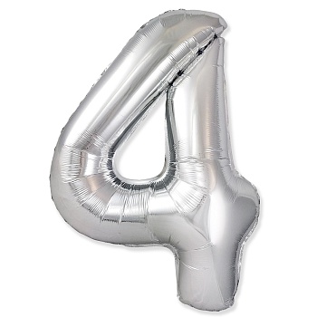 Ф ЦИФРА 4 40" SLIM Silver