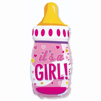 Ф ФИГУРА/11 Бутылка IT'S A GIRL розовая