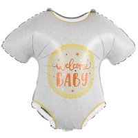 К ФИГУРА Боди WELCOME BABY белое