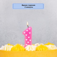 Свеча -цифра 