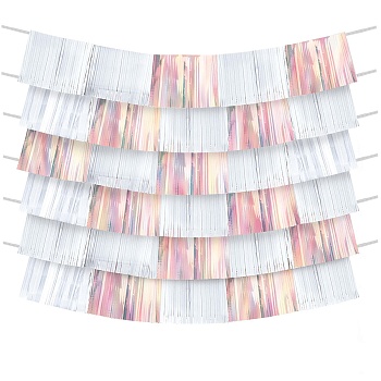 Гирлянда-бахрома Iridescent150х25см9шт/А