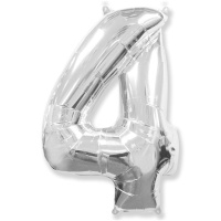 Ф ЦИФРА 4 40" Silver без УП