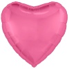 Р Б/РИС СЕРДЦЕ 18" Металлик Pink Peony