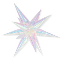 К 3D ЗВЕЗДА 26" Составная ПерламутрClear