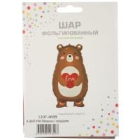 К ФИГУРА Мишка с сердцем