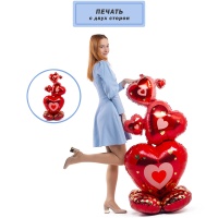 А ФИГУРА/P70 AIR Сердца красные