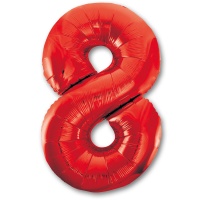 К ЦИФРА 8  40" Red
