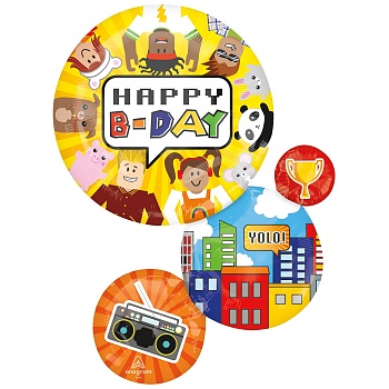 А ФИГУРА/P35 HB Party Блоки ВиртуальнМир