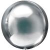 А 3D СФЕРА Б/РИС 16" Металлик Silver
