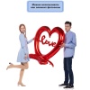 К ФИГУРА AIR Сердце с надписью LOVE
