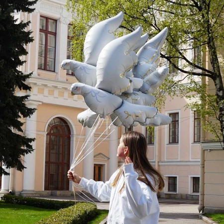 ПД ФИГУРА Голубь White