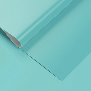 Бумага упак Голубая pantone 310 67х99см