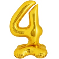 К ЦИФРА 4 50" Gold на подставке