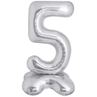 К ЦИФРА 5 50" Silver на подставке