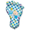 Ф ФИГУРА/11 Стопа мальчика голубая/FM
