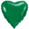 Ф Б/РИС 9" СЕРДЦЕ Металлик Green(FM)