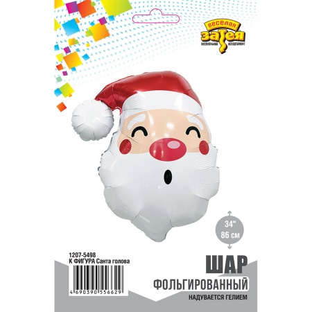 К ФИГУРА Санта голова