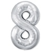 Ф ЦИФРА 8 40" SLIM Silver