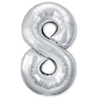 Ф ЦИФРА 8 40" SLIM Silver
