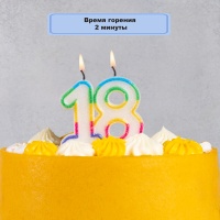 Свеча -цифра 