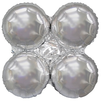 Ф Б/РИС 22" ПОДСТАВКА ДЛЯ ШАРОВ Silver