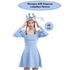 К ФИГУРА AIR Корона серебро блеск