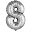 Р ЦИФРА 8 32" Металлик Silver