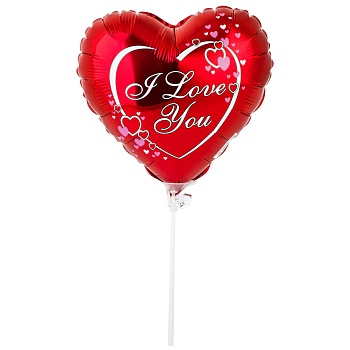 Ф 9" ILY Сердца