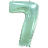 Ф ЦИФРА 7 40" Пастель Mint