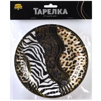 Тарелка Сафари Принт 17см 6шт/G